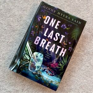 Hardcover One Last Breath book by Ginny Myers Sain GUC